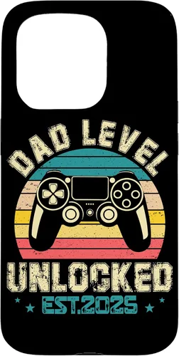 Vista 14 de iPhone XR Dad Level Unlocked EST.2025 Retro Style Case