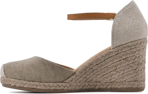 Vista 4 de WHITE MOUNTAIN Mamba - Sandalias de cuña para mujer