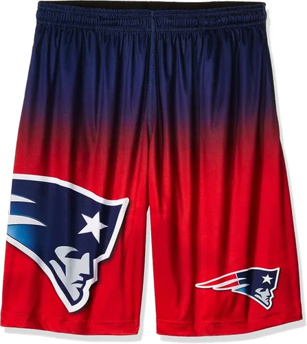 Vista 14 de FOCO Mens NFL Football Team Logo Gradient Big Logo Training Shorts