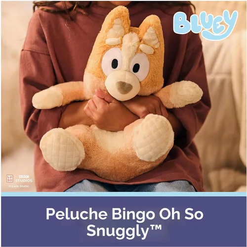 Vista 2 de GUND Bluey Oh So Snuggly Bingo - Peluche oficial de 12.5 pulgadas, a partir