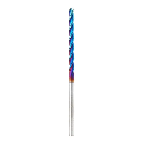 Vista 14 de Amana Tool 46286-K Brocas de enrutador CNC en espiral de corte de carburo para plástico, madera 2D/3D tallado 3.6 grados punta de bola de ángulo