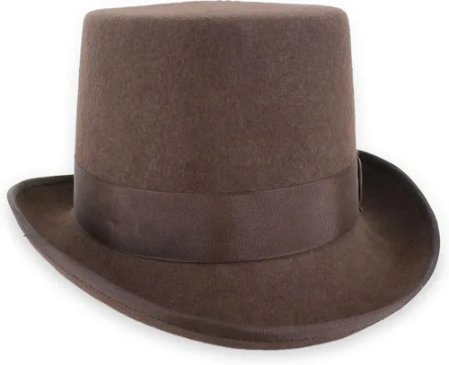 Vista 4 de Belfry Topper, sombrero 100% de algodón con forro satinado, negro, disponible en 4 tallas, para hombre