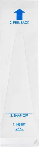 Vista 9 de Juvale Fundas para termómetros, 100 unidades, color blanco, desechables para termómetros digitales y uso oral, rectal, axilas