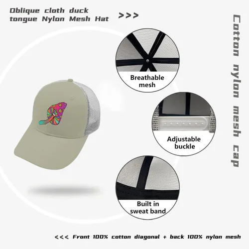Vista 7 de Dad Hats Mushroom Dad Hats, Vintage Cap for Men