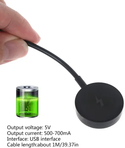 Vista 2 de Adaptador de corriente de cable de reloj portátil para soporte de carga de acceso, accesorio para reloj inteligente