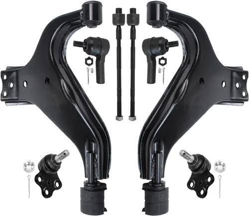 Vista 30 de Detroit Axle - Kit de brazos de control de extremo de 8 piezas para Toyota 2001-2003 Highlander 2002-2003 Camry Lexus ES300, 2 conjuntos de brazos