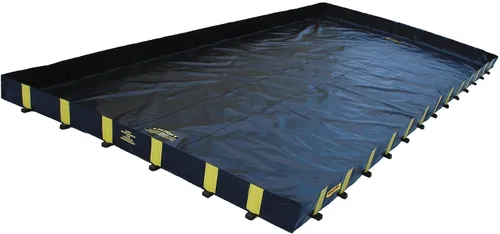Vista 18 de Justrite Rigid-Lock QuickBerm®, 4' x 6' x 12