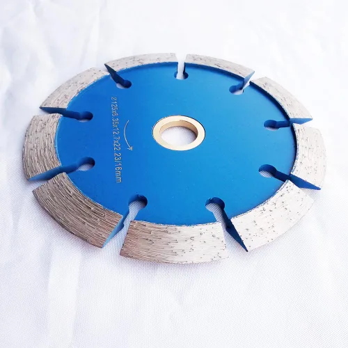 Vista 4 de Hoja de cazador de grietas de diamante de 5 pulgadas con eje de 0.25 pulgadas de ancho 7/8"-5/8