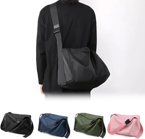 Vista 2 de Pequeña bolsa deportiva para gimnasio, bolsa de entrenamiento impermeable, mini bolsa de lona para hombres y mujeres, bolsa de viaje ligera