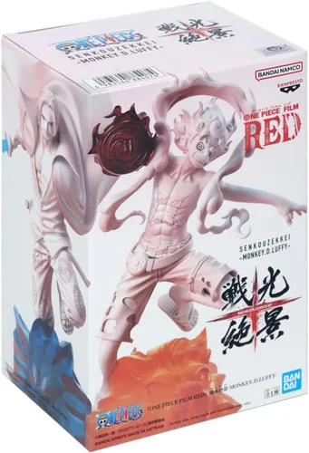 Vista 6 de Banpresto - Película de una pieza roja - Monkey D. Luffy, Bandai Spirits Senkozekkei Figura