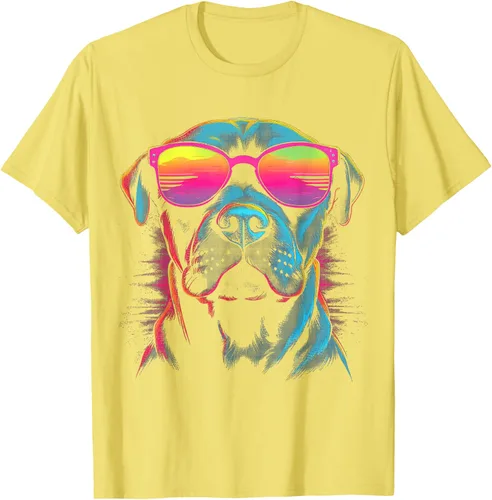 Vista 32 de Pit Bull Mom Dog Lover Colorido Artistic Pitbull Owner - Camiseta para mujer, Negro