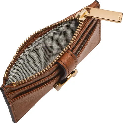 Vista 3 de Fossil Vada - Funda con cremallera, Marrón, Funda con cremallera Vada