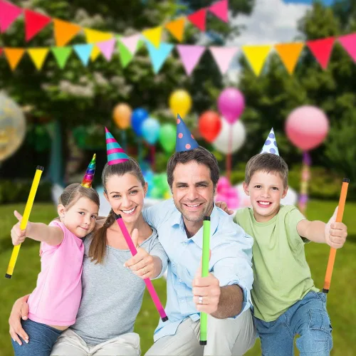Vista 6 de ArtCreativity Paquete de 12 tubos para gemidos, para hacer ruidos de fiesta para niños y adultos, divertidos juguetes de gemidos en varios