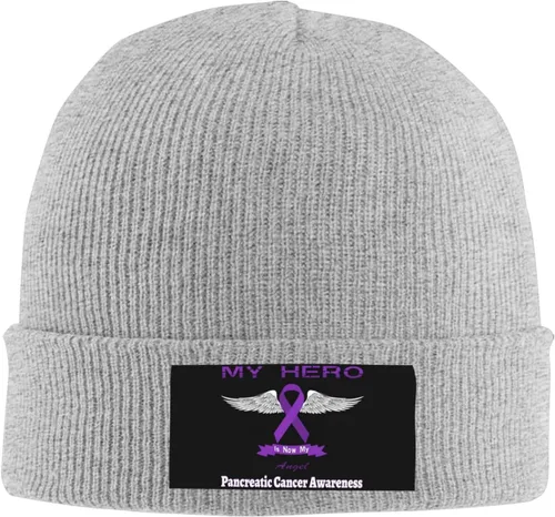 Vista 2 de Beanie Hat Unisex Stretchy Hat Soft Warmth Knit Hat Cap for Men & Women