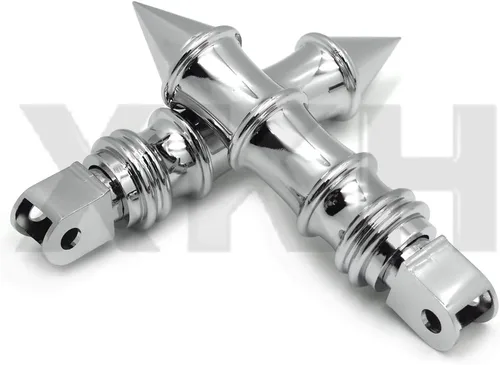 Vista 6 de Estriberas de bambú XKH compatibles con Stateline Shadow VLX VTX1300C VTX1800C VTX1800F [B07NSC1J6T]