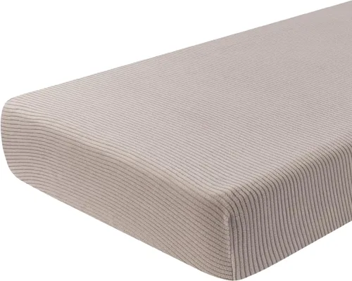 Vista 10 de SearchI Fundas de Cojín Elásticas de Jacquard para Sofá, Fundas de Cojín de Repuesto, Fundas Deslizables, Funda Elástica para Asiento de Sofá