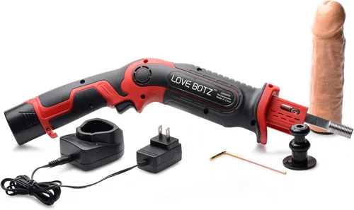 Vista 2 de Thrust-Bot Máquina sexual de mano de múltiples velocidades