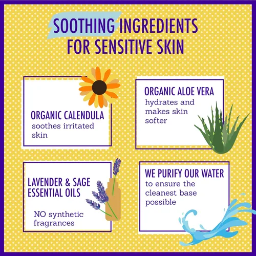Vista 7 de California Kids Lotion #Chillax Hidratante 100% a base de plantas Cuidado de la piel para niños con piel sensible Loción corporal lavanda