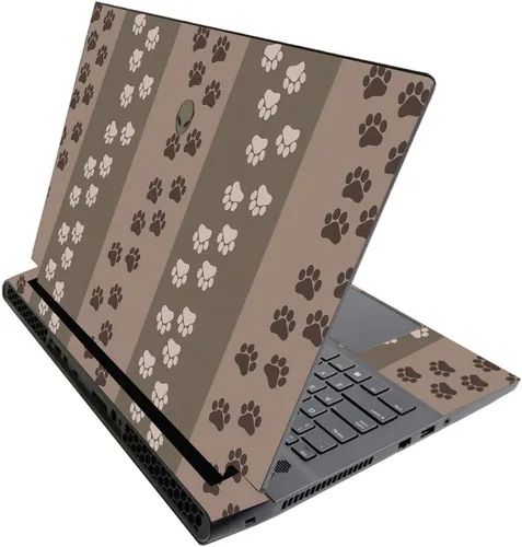 Vista 400 de MightySkins - Skin brillante con purpurina para Alienware M17 R3 (2020) y M17 R4 (2021) - Diversión de los años 90 Acabado duradero con purpurina