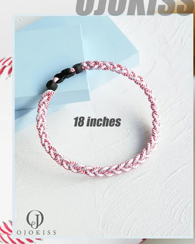 Vista 3 de Regalos de béisbol, baloncesto, fútbol, collar de béisbol, baloncesto, fútbol, cuerda trenzada de nailon para ideas de adolescentes con tarjeta