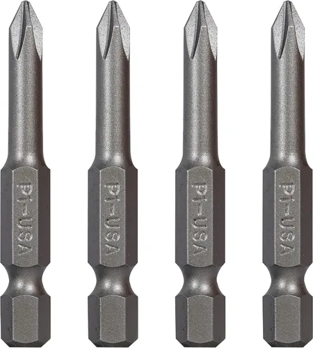 Vista 4 de Mayhew Tools 19213-10 USA Phillips Power Bit, n.º 1 x 2 pulgadas, paquete de 10