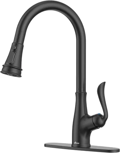 Vista 10 de APPASO Grifo de cocina de bronce con dispensador de jabón, grifo de fregadero de bronce frotado con aceite para cocina, grifo de fregadero de cocina