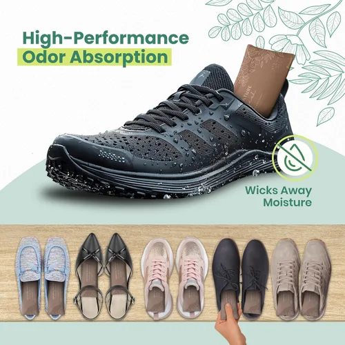 Vista 3 de Roonin Ambientador de zapatos, desodorante de bolsa de gimnasio, desodorante de botas, eliminación de olores de zapatos, absorbente de olores