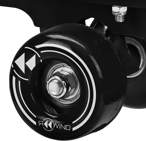Vista 3 de Roller Derby Reewind Patines de caña alta para mujer y hombre Patines para interior/exterior Patines cuádruples