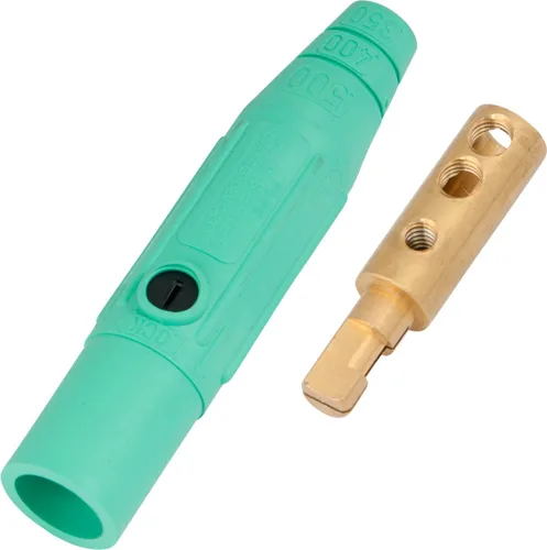 Vista 11 de Marinco CLS20FB-A CLS tipo Cam, serie 16 en línea, conector de un solo pin, 400 amperios, 600 voltios, #2-2/0 AWG, hembra - negro (A)