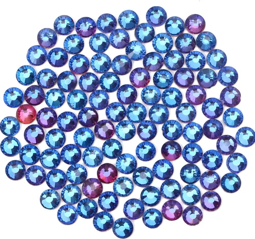 Vista 42 de 4500 unidades de diamantes de imitación de cristal de fijación en caliente con parte trasera plana HotFix gemas de cristal redondas de 0.079 Citrino