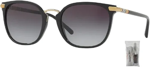 Vista 2 de BURBERRY BE4262 Square Sunglasses for Women BUNDLE with Designer iWear Complimentary Eyewear Care Kit