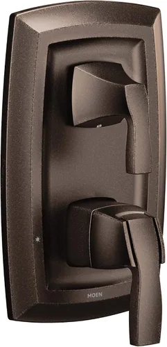 Vista 7 de Moen UT3611NL Voss M-CORE 3-Series Kit de molduras para ducha de 2 manijas con válvula de transferencia integrada, se requiere válvula, de níquel