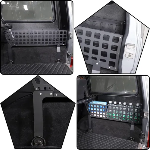 Vista 2 de HAPPYHORSE para Mercede-s-Ben-z Clase G W463 G63 G65 G55 G500 G550 G350d 2004-2018 Car Trunk Right Caja de almacenamiento Accesorios