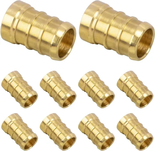 Vista 15 de Acoplamiento Pex de 1/2", Accesorios Pex, Accesorios de Engaste de Latón de Alta Resistencia para Tubos PEX con Construcción Resistente a Fugas