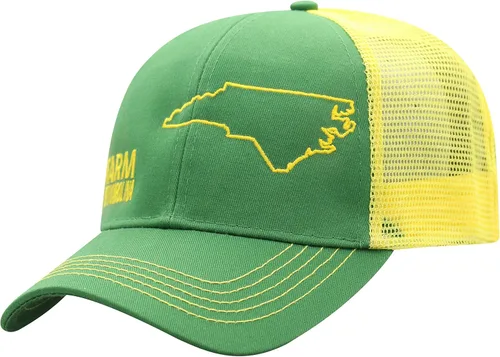 Vista 6 de John Deere Gorra de béisbol con logotipo y malla trasera con contraste, para hombre