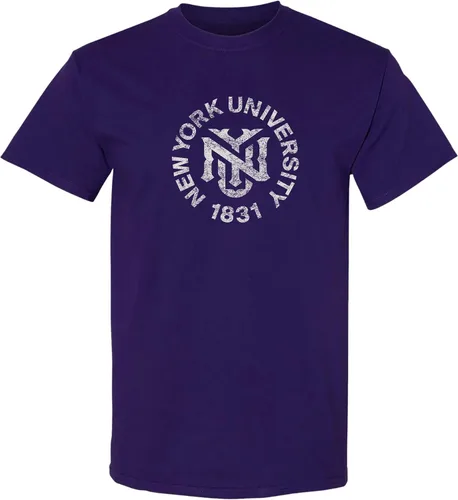Vista 64 de Underground Printing Camiseta de círculo envejecido