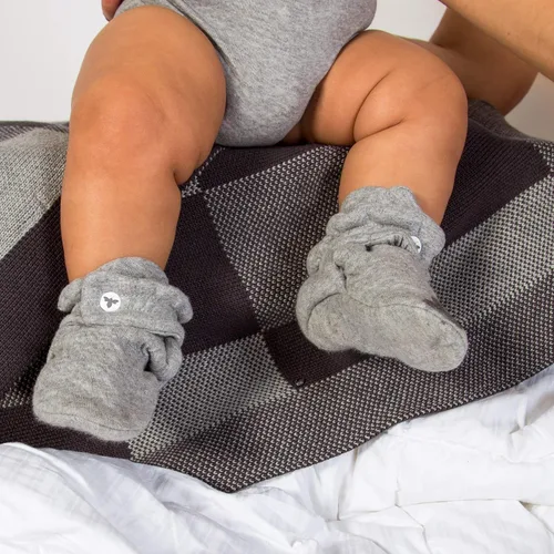 Vista 52 de Burt's Bees Baby Newborn Essentials - Botines unisex de algodón orgánico
