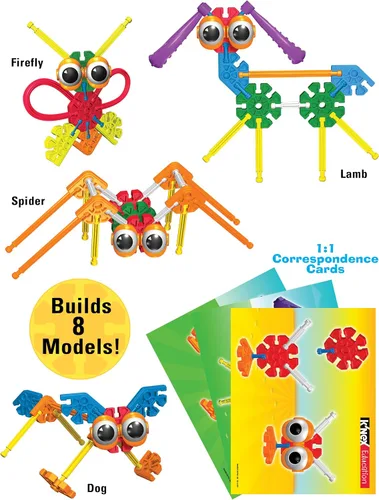 Vista 3 de K'NEX Education - Juego de grupo K'NEX para niños