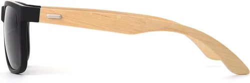 Vista 3 de Dockers Men's Chase Sunglasses Sunglasses, Black and Bamboo, 53mm US
