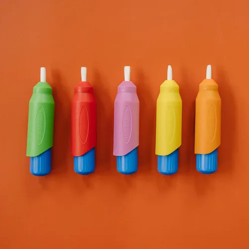 Vista 6 de 5 Pinceles de Agua Multicolor, Juego de Pinceles para Pintar con Agua, Bolígrafos de Repuesto Water Doodle Wow de Kanga Toys para Libros de Dibujo