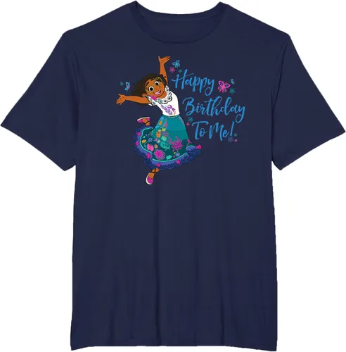 Vista 14 de Disney Camiseta Encanto Mirabel Madrigal ¡Feliz cumpleaños a mí! Negro