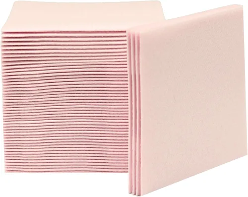Vista 9 de Servilletas de cóctel, paquete de 100 servilletas desechables de lino de lujo como Airlaid, suaves y absorbentes, servilletas de cóctel para cocina