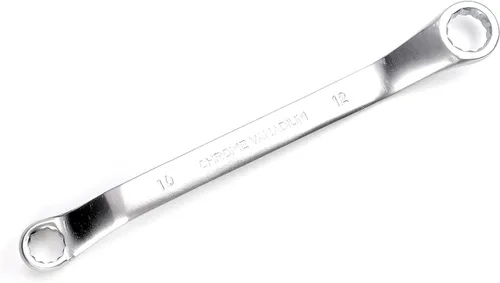 Vista 15 de Auniwaig Llave de extremo de caja doble compensada Cr-V Construcción 0.315 in x 0.394 in pulido cromado 1 unidad