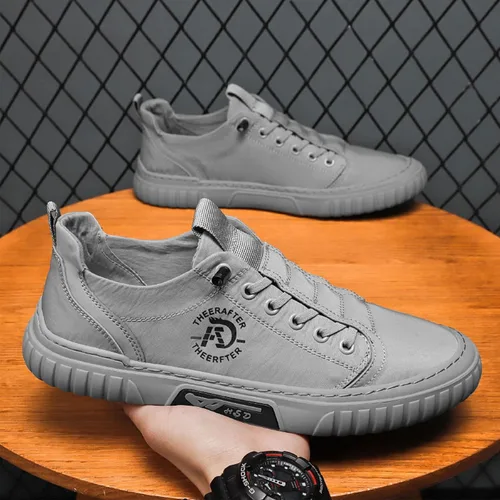 Vista 2 de AngryMonkey Hopomart - Zapatos deportivos de verano transpirables para hombre, antideslizantes, para viajes al aire libre, tenis deportivos