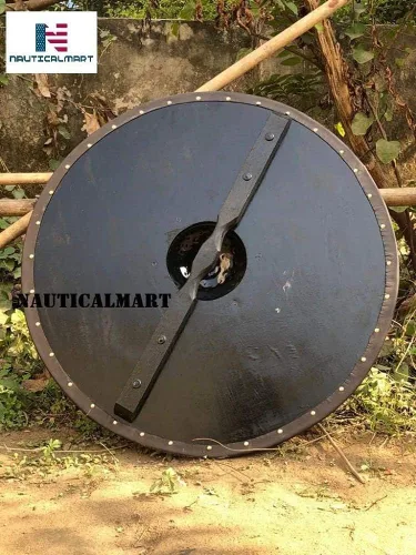 Vista 3 de NauticaMart Auténtico escudo vikingo medieval
