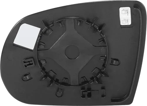 Vista 5 de X AUTOHAUX Espejo retrovisor de coche de repuesto con placa de respaldo calentado lado derecho del pasajero para Jeep Cherokee 2014 2015 2016 2018