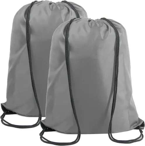 Vista 16 de BeeGreen Mochila negra con cordón, paquete de 2 unidades, extra grande, 22.4 pulgadas de largo x 17.5 pulgadas de ancho, bolsas de cuerda deportivas