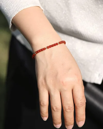 Vista 4 de Jewever Pulsera de piedras preciosas para mujer, cristales y piedras curativas, pulseras de chakras de piedra curativa, joyería de cristal