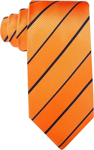 Vista 50 de Scott Allan - Corbatas de rayas para hombre - Corbata tejida para hombre