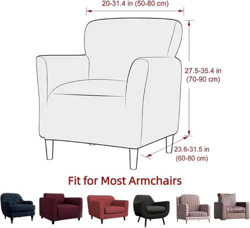 Vista 3 de Fundas elásticas para silla de banquete, fundas de terciopelo de lujo para sillón, fundas para sofá, fundas para silla, protector antideslizante